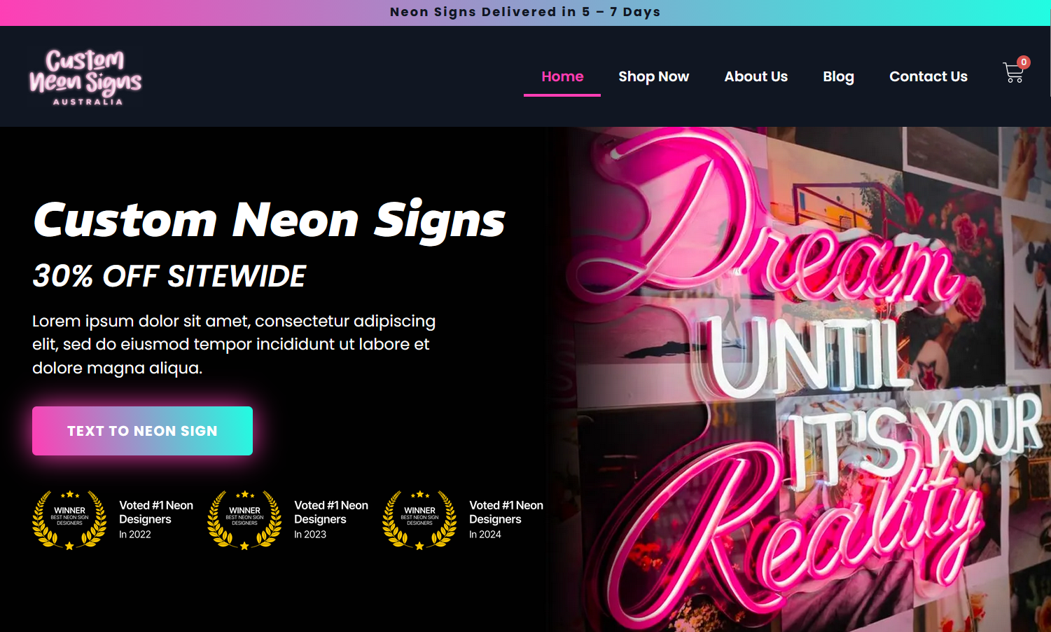 Custom Neon Signs Australia preview